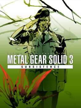 Metal Gear Solid 3: Subsistence official game cover