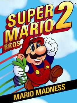 Super Mario Bros. 2 official game cover