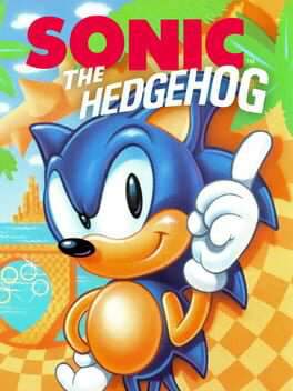 Sonic the Hedgehog official game cover