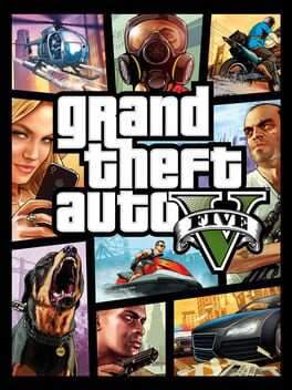 Grand Theft Auto V official game cover